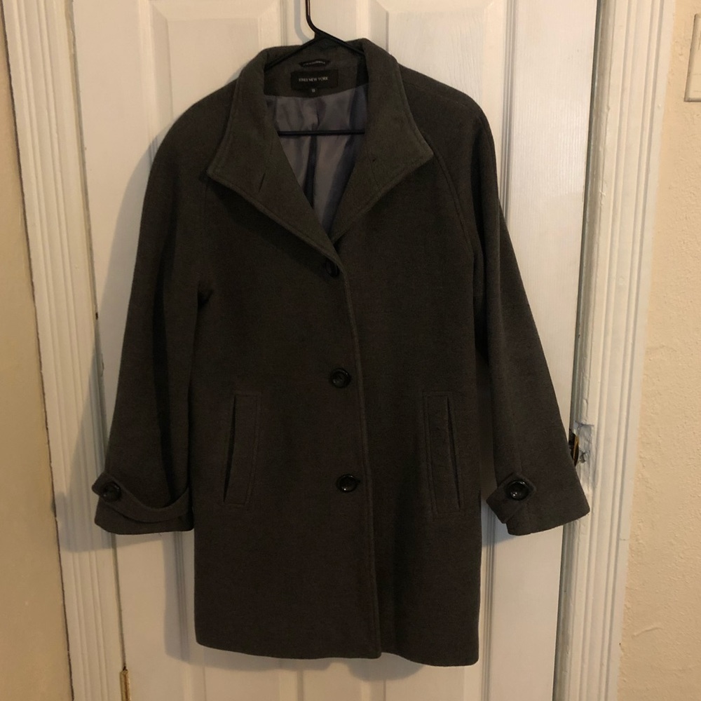Grey Peacoat